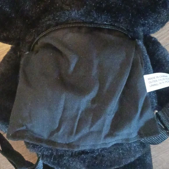 Hot Topic Black Double Teddy Bear Backpack - Picture 8 of 8